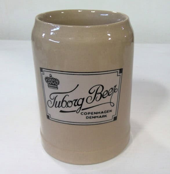 Vintage Tuborg Beer Stein Mug for sale