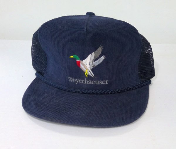 Vintage Weyerhaeser Snapback Hat for sale