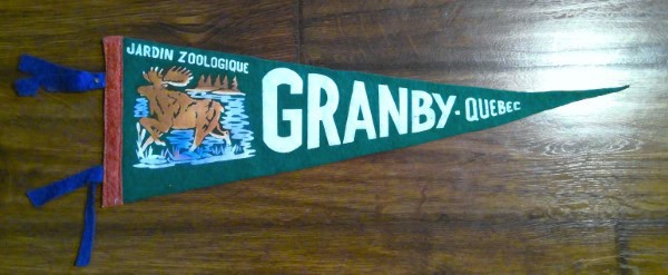 Vintage Granby Quebec Souvenir Pennant for sale