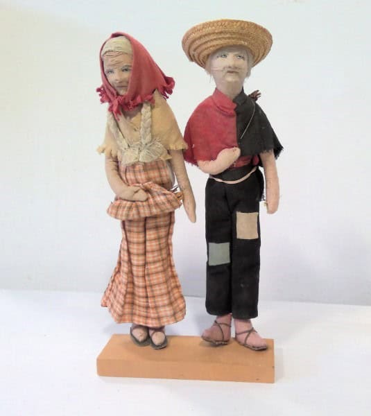 Vintage Handmade Cloth Dolls for sale