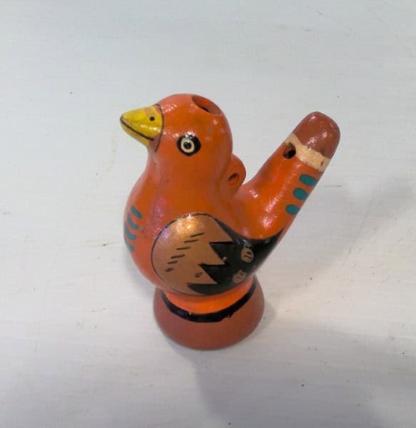 Vintage Peruvian Souvenir Bird Whistle for sale