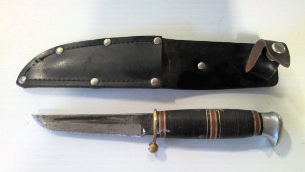 Vintage Robert Klaas Solingen Germany Sheath Knife for sale