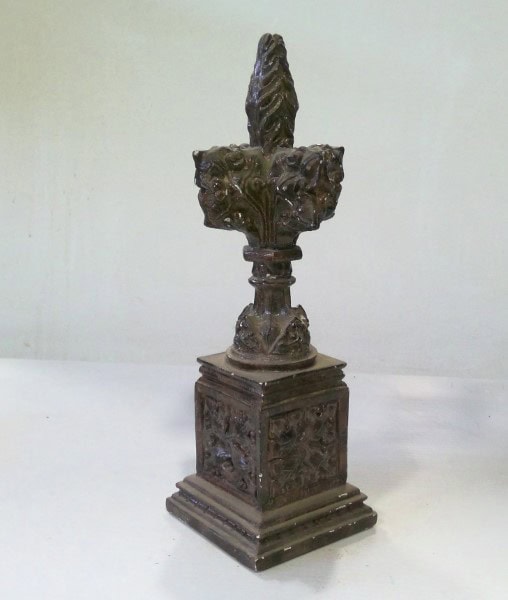 Antique Plaster Decorative Gothic Finial for sale