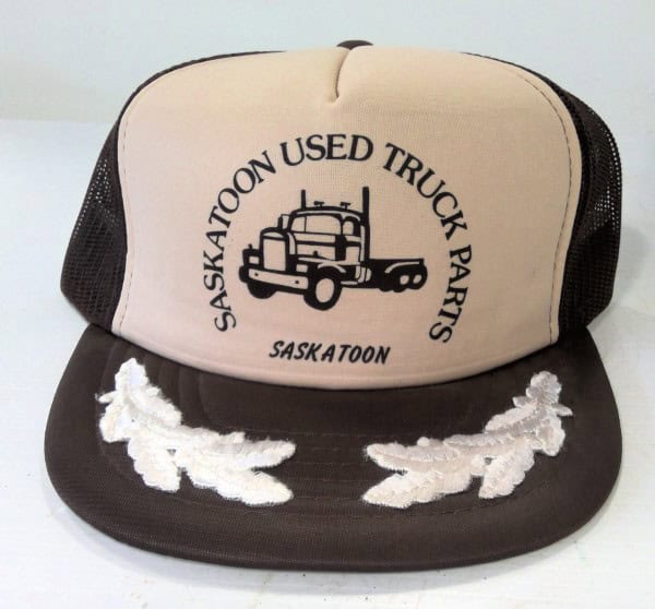 Vintage Saskatoon Used Truck Parts Snapback Hat for sale