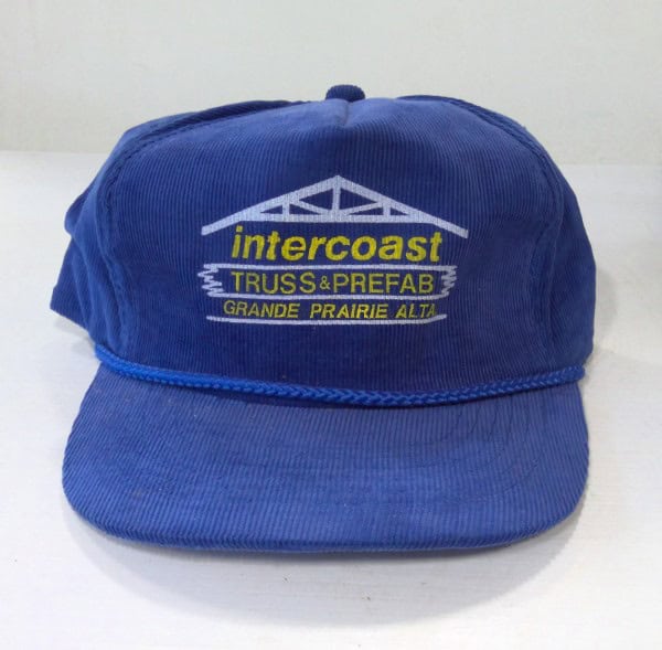 Vintage Intercoast Truss & Prefab Grande Prairie Snapback Hat for sale