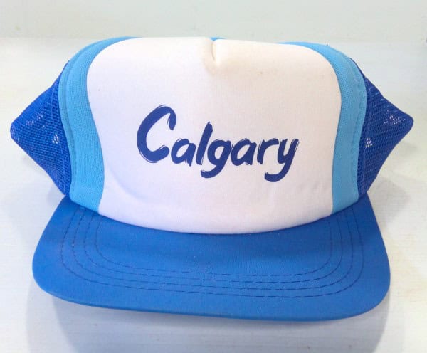 Vintage Calgary Alberta Snapback Hat for sale