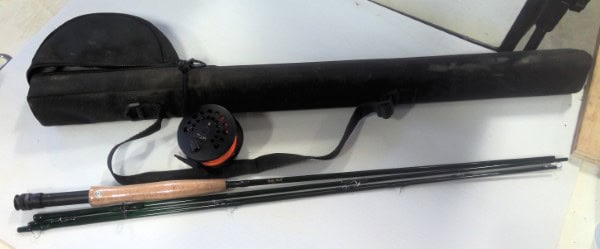 TFO NXT Series 9' 4pc Flyrod and Reel Combo with Carry Case for sale