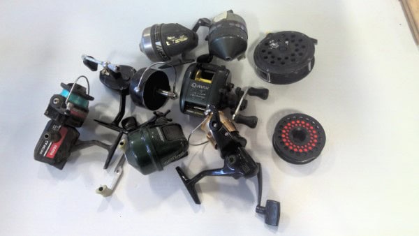 Large Lot of Fishing Reels for sale