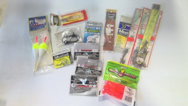 Large lot of Miscellaneous Fish Hooks and Tackle for sale