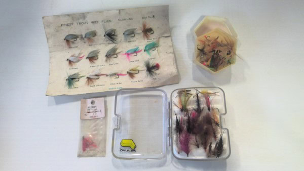 Large Lot of Fly Fishing Flies for sale