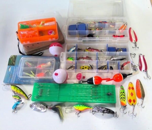 Large Lot of Fishing Tackle including Hooks and Lures. for sale