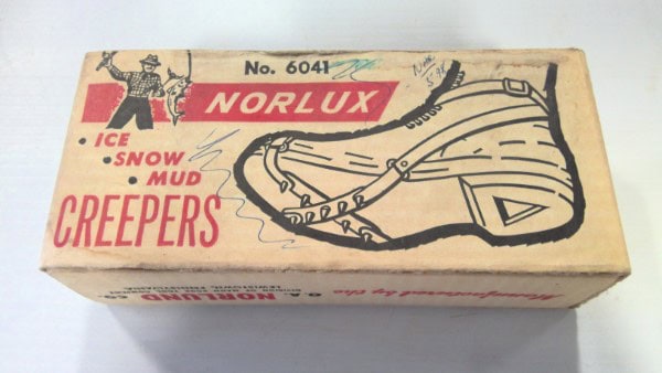 Vintage Norlux Ice Snow and Mud Creepers in Original Box for sale