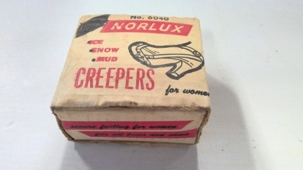 Vintage Norlux Ice Snow and Mud Creepers For Women in Original Box for sale