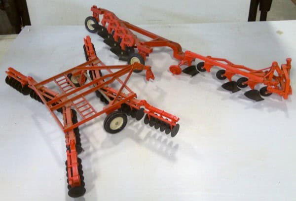 Vintage Ertl Disc and Plows (Lot of 3) for sale