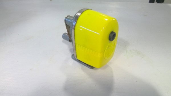 Vintage Apsco Midget Yellow Pencil Sharpener for sale