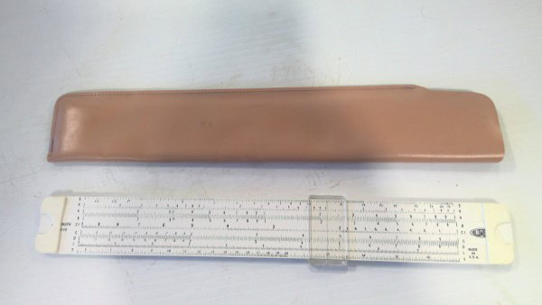 Vintage Acu-Math No.400 Slide Rule for sale