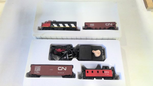 Vintage Bachmann HO Scale CN Rail Train Set for sale