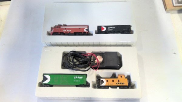 Vintage Bachmann HO Scale CP Rail Train Set for sale