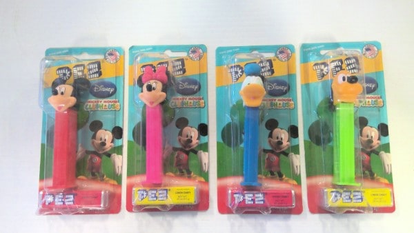 Lot of 4 Mickey Mouse Clubhouse Disney Pez Dispensers - New old Stock for sale