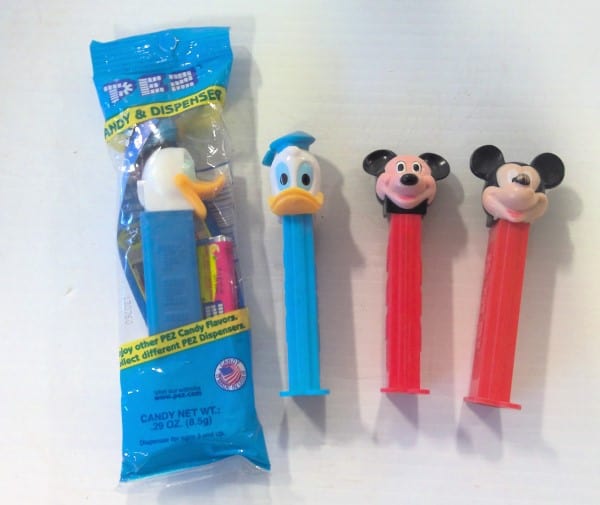 Lot of 4 Donald Duck and Mickey Mouse Pez Dispensers - Disney for sale