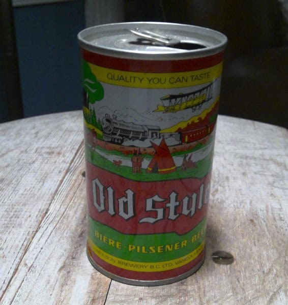 Vintage Molson Old Style Pilsner - Rare Red Can for sale