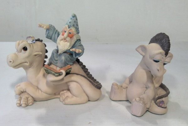 Krystonia Graffyn Grunch & Panton Figurines for sale