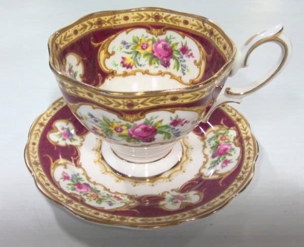 Royal Albert Lady Hamilton Tea Cup and Saucer for sale