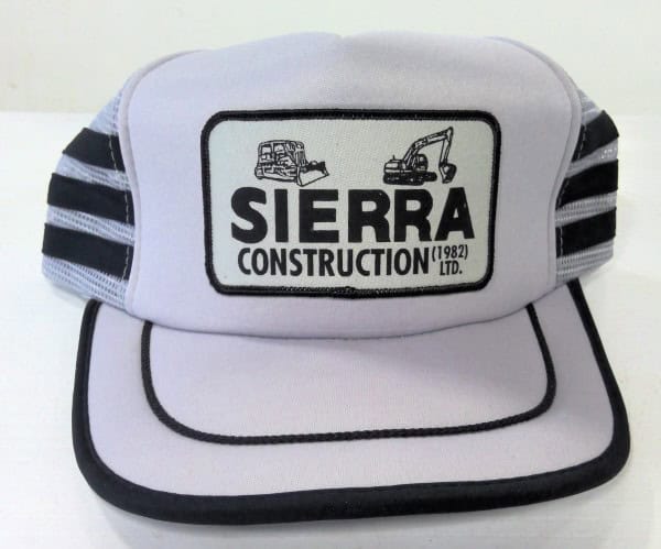 Vintage Sierra Construction 1982 Snapback Hat for sale