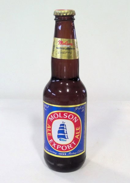 Vintage 1998 Molson Export 341ml Bottle - Unopened for sale