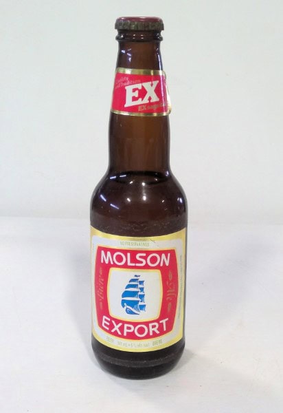 Vintage Molson Export 341ml Bottle - Unopened for sale