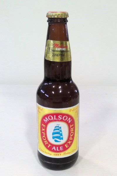 Vintage Molson Export 341ml Bottle 1998 - Unopened for sale