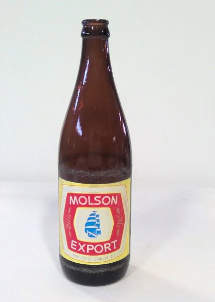 Vintage Molson Export 625ml Bottle - (empty) for sale