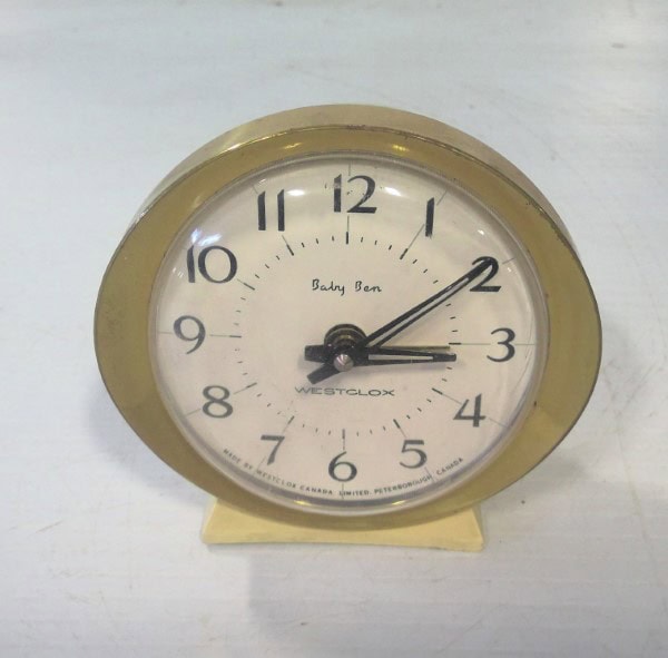 Vintage 1964 Westclox Baby Ben Alarm Clock for sale