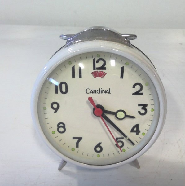 Cardinal Wind Up Alarm Clock for sale