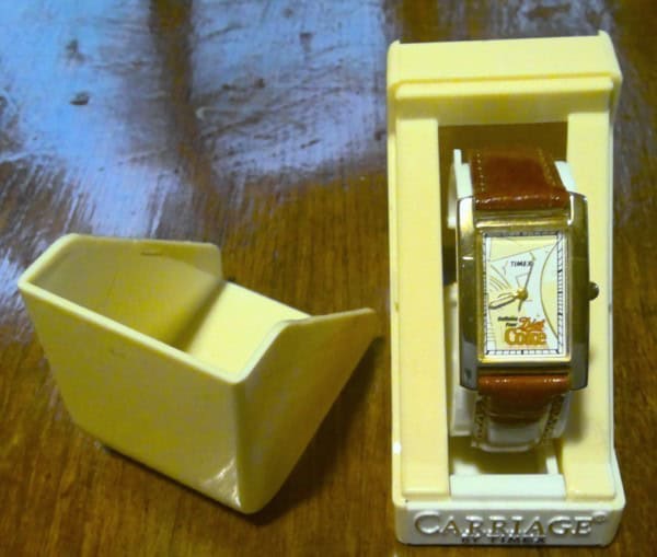 Vintage Timex Carriage Caffeine Free Diet Coca-Cola Advertising Watch for sale