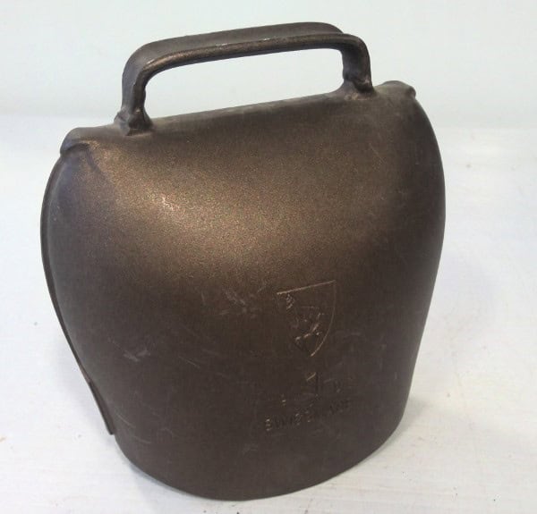 Vintage Firmann #1 Swiss Made Cow Bell for sale