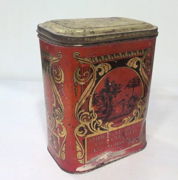 Antique Imperial Blend Tea Tin for sale