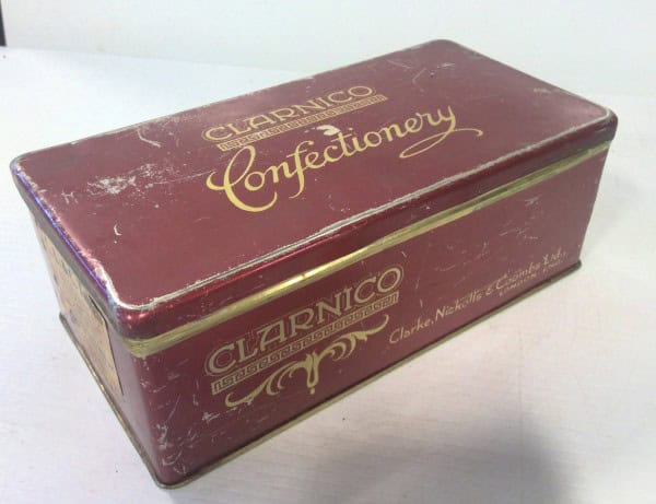 Vintage Clarnico Confectionery Tin for sale