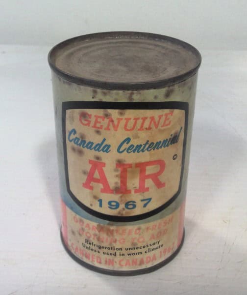 Vintage 1967 Canada Centennial "Canned Air" Souvenir for sale