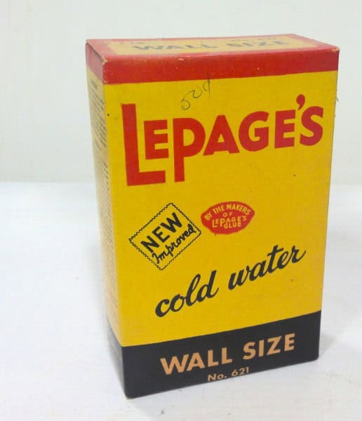 Vintage Lepage's Cold Water Powder - Full Unopened Cardboard Box for sale