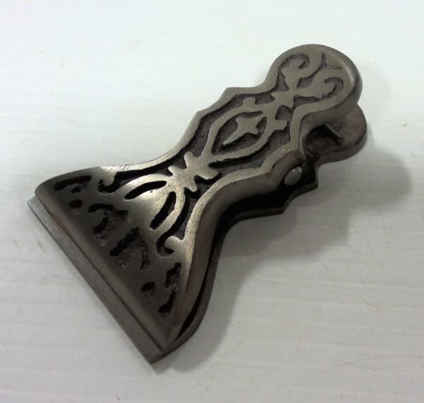 Cast Steel Document Clip - Paperweight for sale