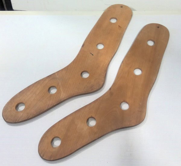 Vintage Wood Stocking / Sock Stretchers for sale