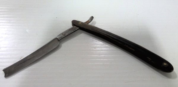 Vintage Joseph Elliot's Best Silver Steel Straight Razor for sale