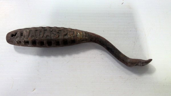 Antique Canada's Pride Wood Stove - Lid Lifter (Original) for sale