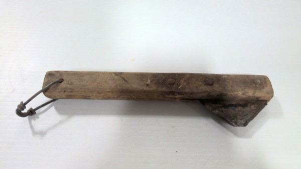 Antique Hay Twine Cutter Tool - Homemade Primitive Circa 1920s. for sale