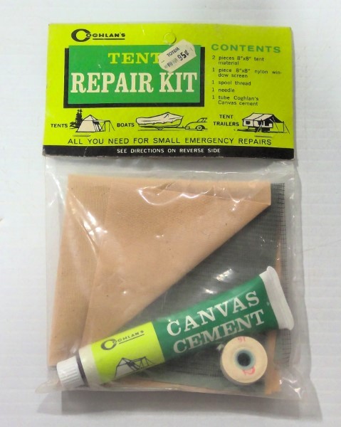 Vintage Coghlan's Tent Repair Kit - C. 1970s for sale