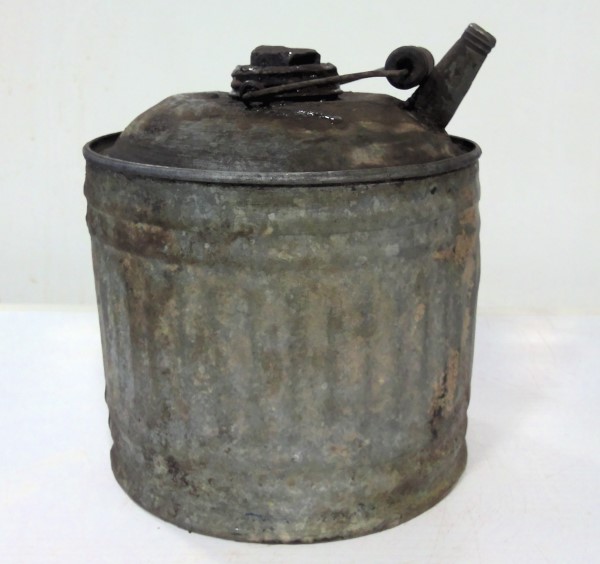 Vintage Galvanized Gas Can (Small Size) for sale