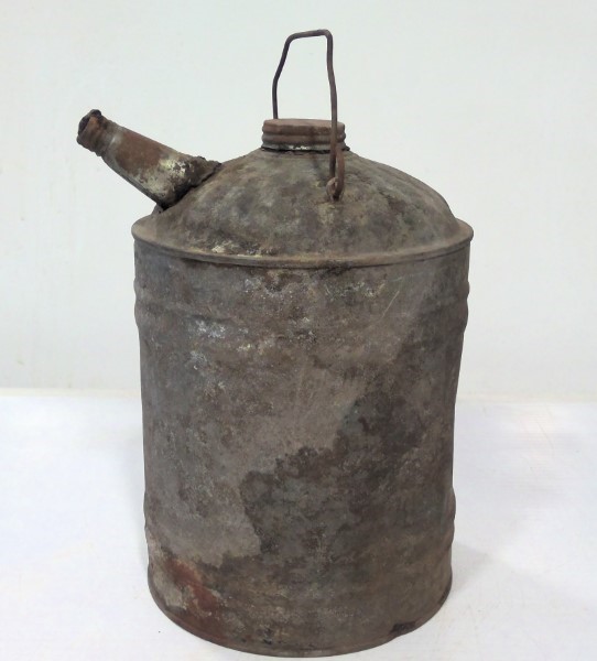 Vintage Galvanized Gas Can (Small Size) for sale