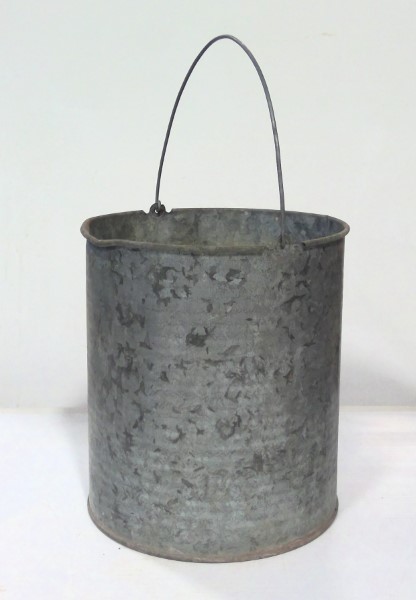 Vintage GSW (General Steel Wares) Zinc Galvanized Bucket for sale