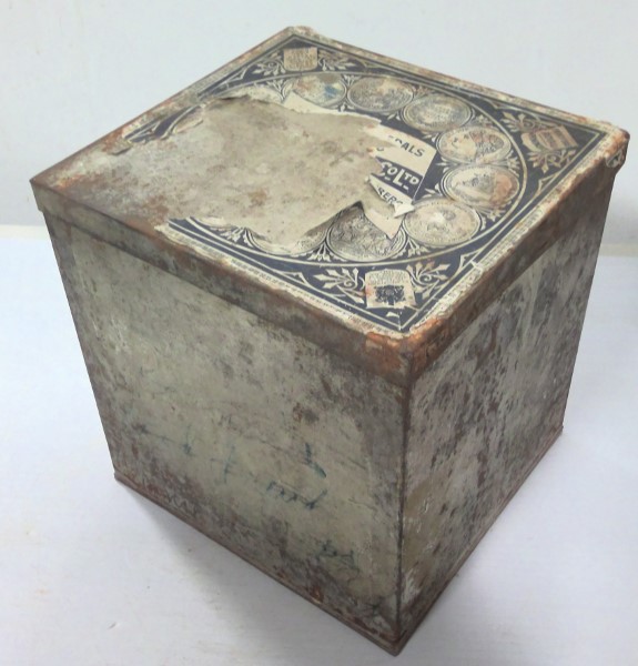 Antique Peek Freans & Co Biscuit Tin Circa 1900s. for sale